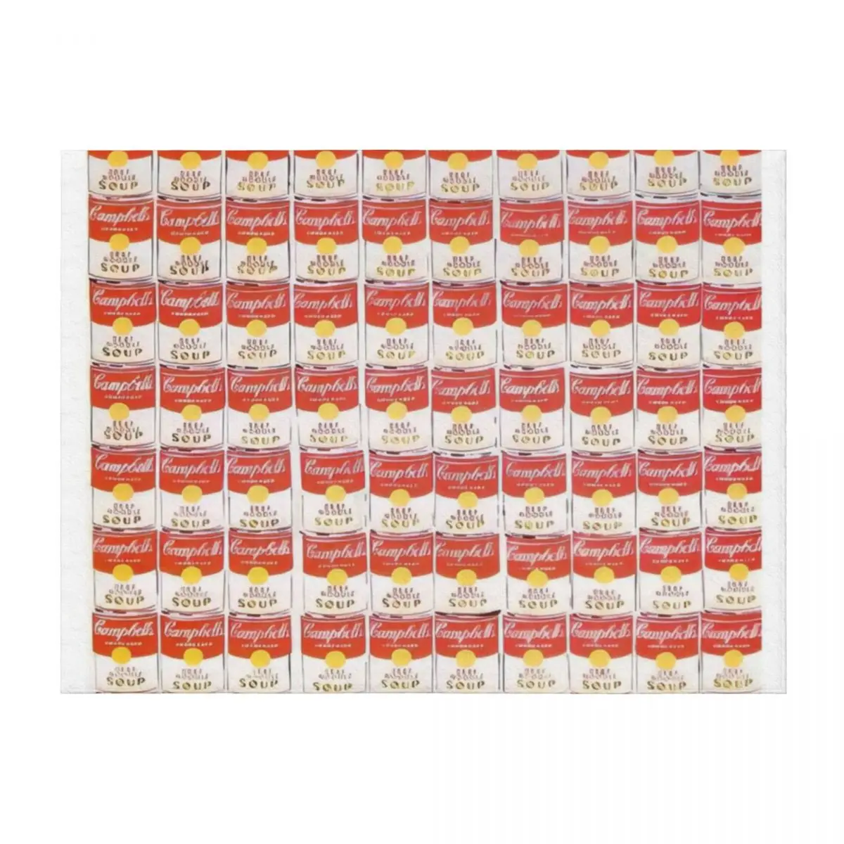 

100 Cans - Andy Warhol Throw Blanket Decoratives christmas gifts for winter cosplay anime Blankets