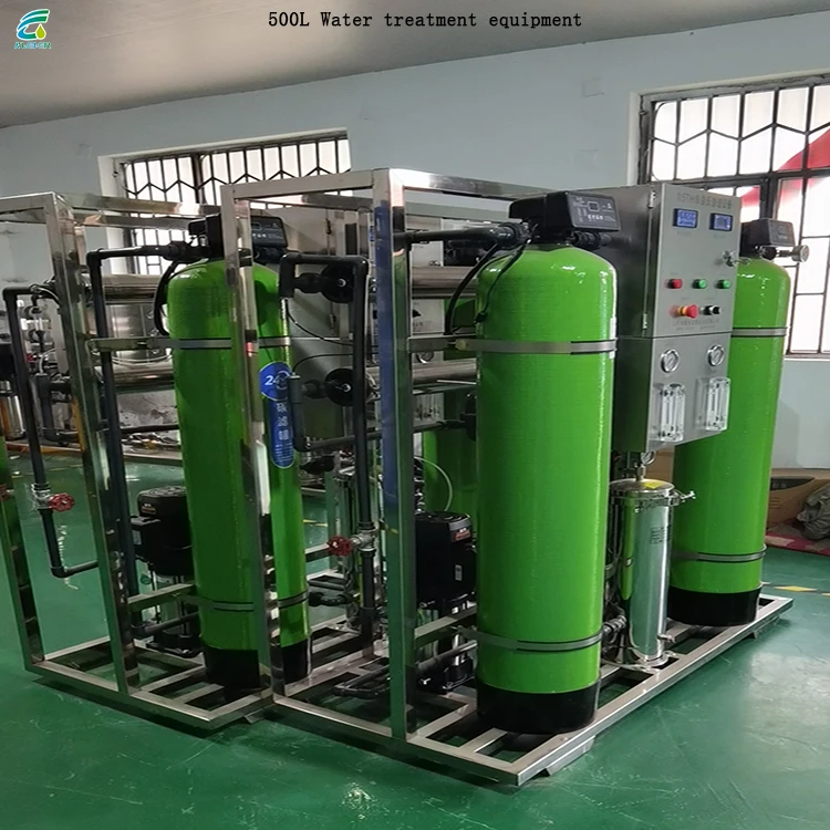 Industrial Water Purifier Water Equipment 500 LPH RO Plant For Drinking Water