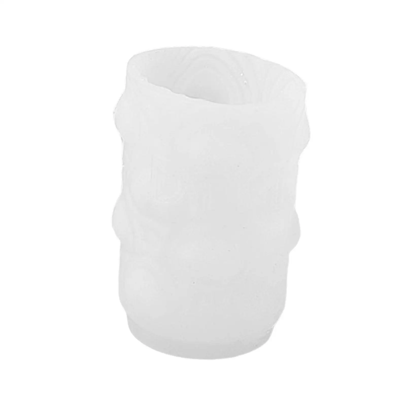 Heart Shaped Silicone Model Cylindrical Candle Model, Resin Casting, Handmade Decor, Resin Model Candle Soap Making for Desk