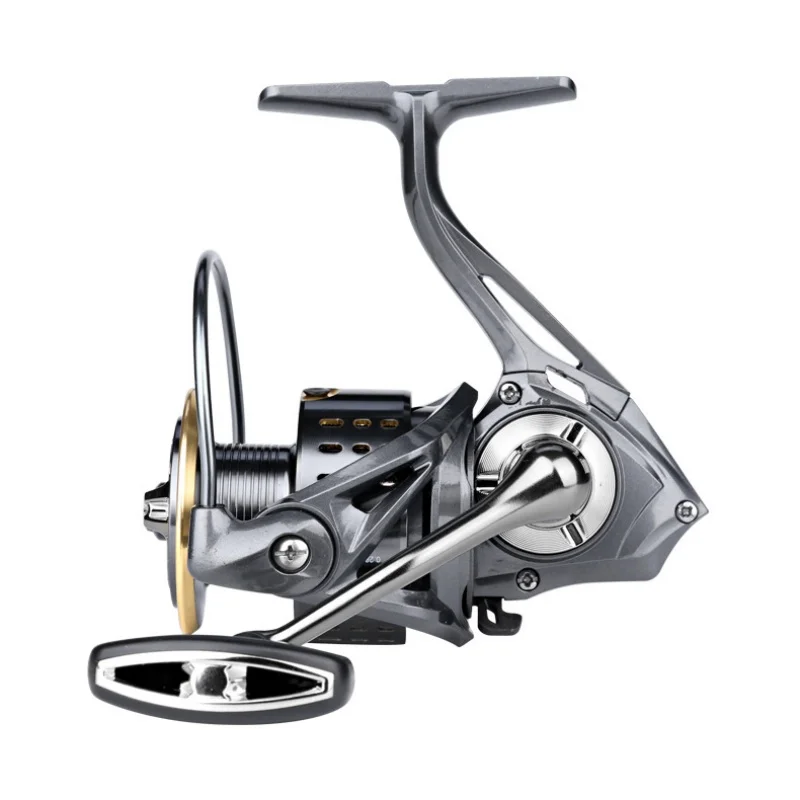 

Stainless Steel Bearing Spinning Fishing Reel 2000-5000 Series Ultralight Max Drag 15kg Powerful Reel Saltwater Fresh Water Drag