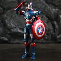 ZD Toys Marvel Studios Infinity SAGA Movie Film Iron Man 3 Iron Patriot 7