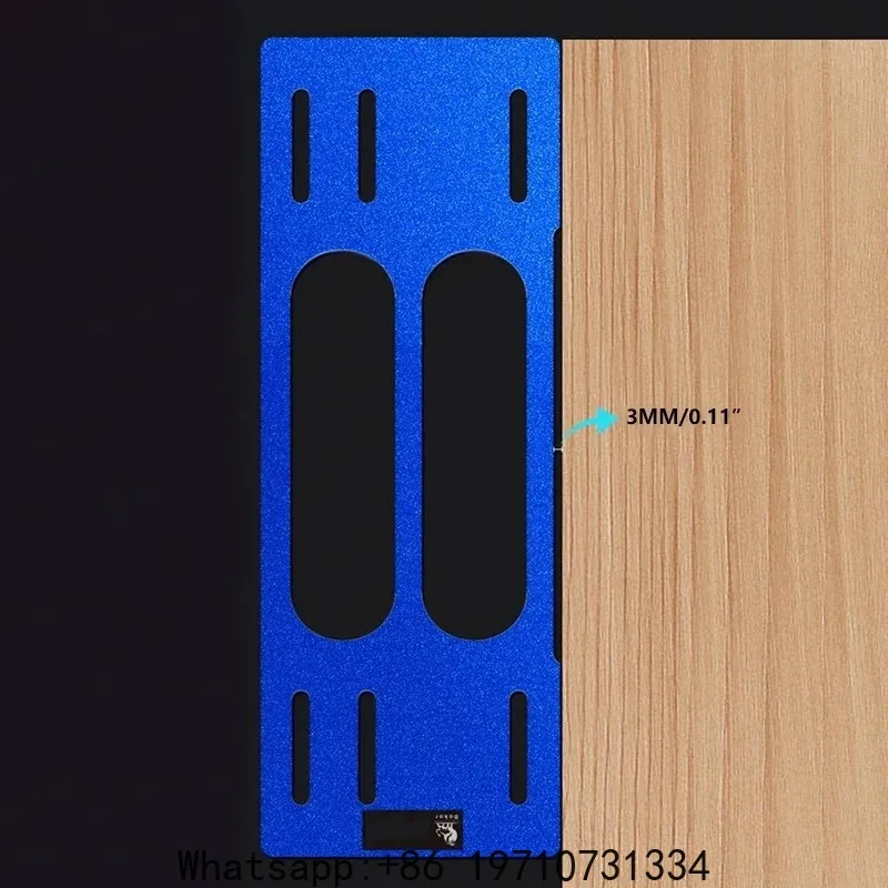 Universal Base Plate for Electric Circular Saw Woodworking Quick Positioning Guide Bracket Adjustable Cutting Guide Bottom Plate