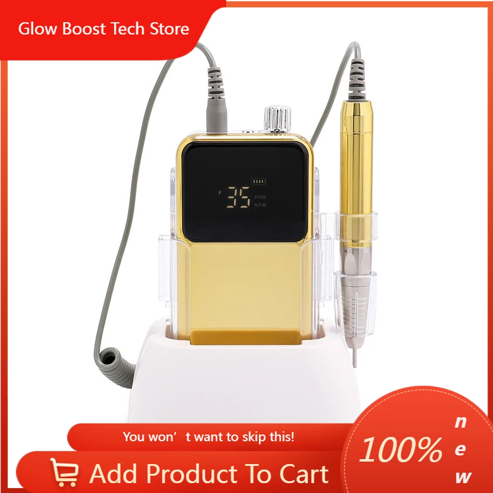 

NYNail Art Remover Machine Japanese Ultra-silent Brushless Electric Polishing Nail Salon Desktop Portable Nail Grinding Machine