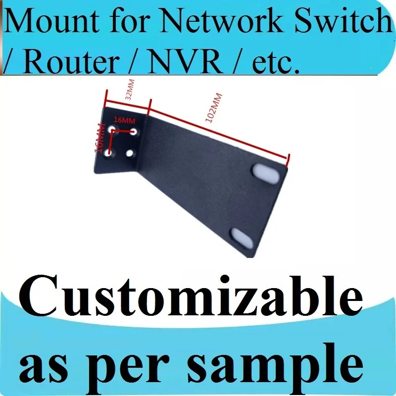 Suitable for Huawei S2700-9TP-SI and S2309TP-SI switches, ear-hanging bracket, Welcome to Customize, Only 1pcs