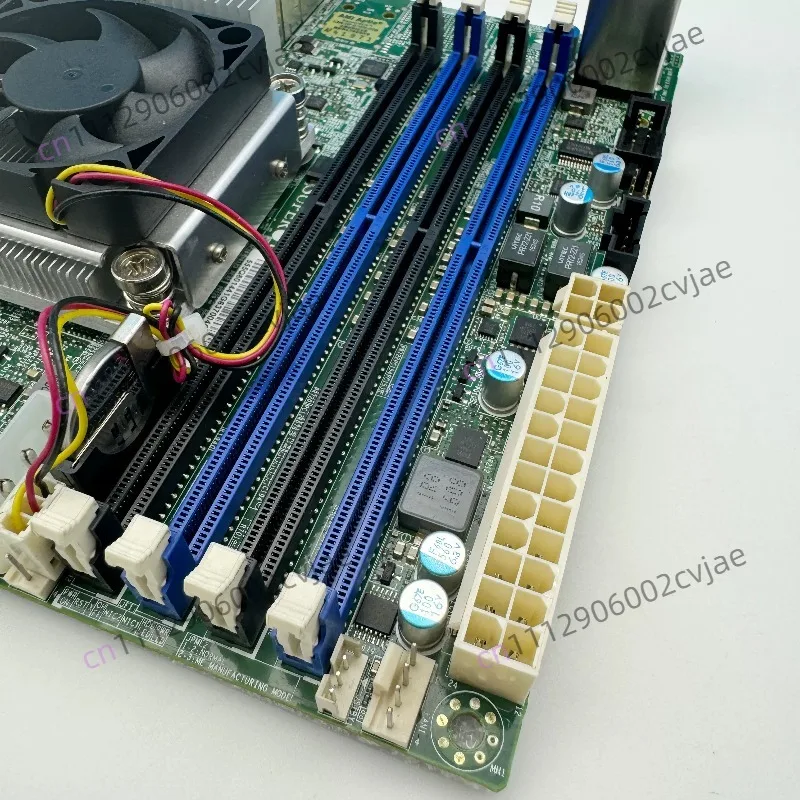 X10SDV-4C-TLN2F Main Board NAS Synology ITX Server  D1521 Dual 10 Gigabit Port