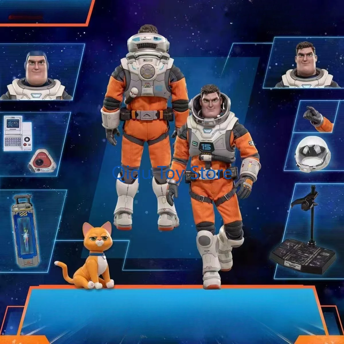 Spot Resonance Light Year Biography Buzz Light Year Poupée articulée en tissu Buzz Light Year