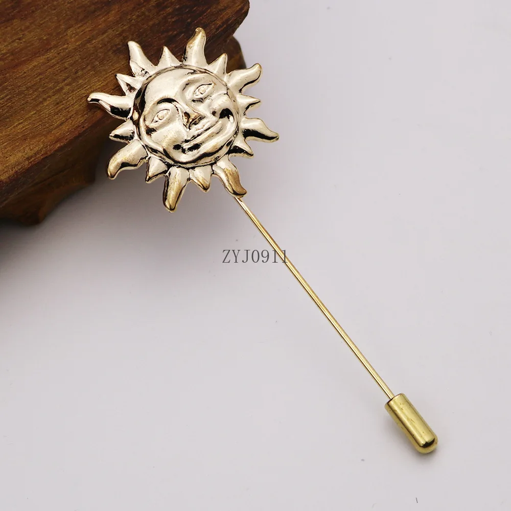 *متعددة أنماط طويلة إبرة الإدراج غطاء بروش معدني دبوس دعوى قميص طوق دبابيس لكل من الرجال والنساء الصدار دبابيس