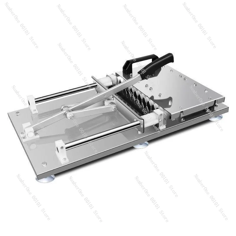 Commercial stainless steel tool for threading lamb skewers,meat threading device,strip the skewers,and barbecue threading