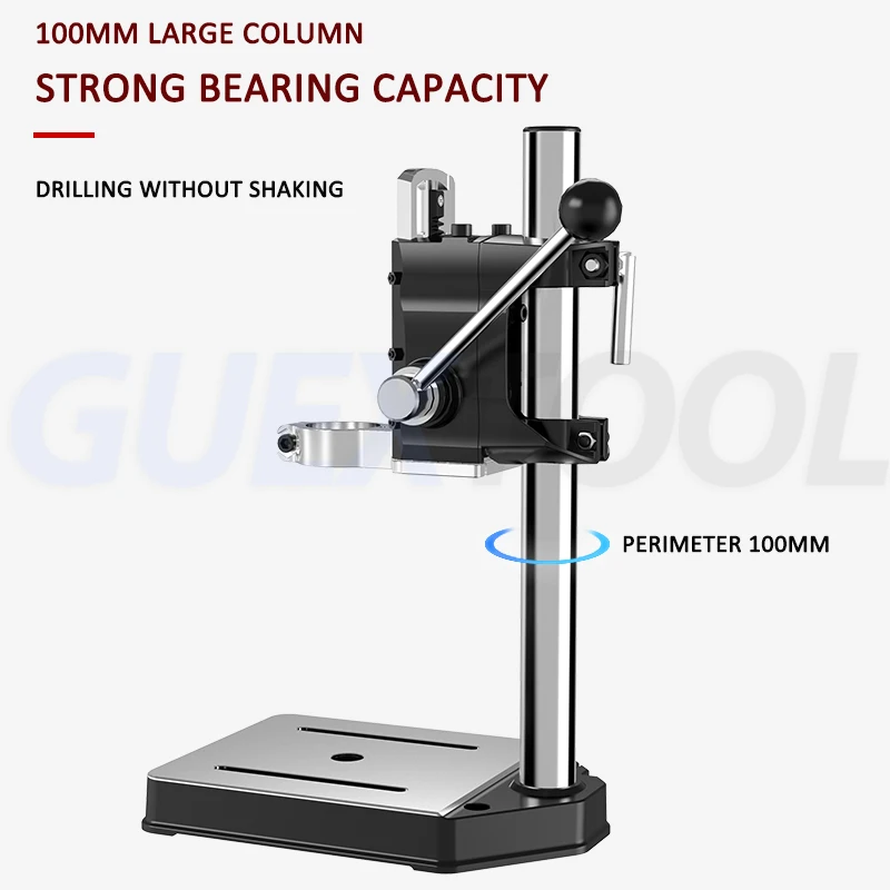 Electric Drill Stand Industrial High Precision Drilling Machine Bench Drill Press Wooden Jade Small Household Impact Drill Tools