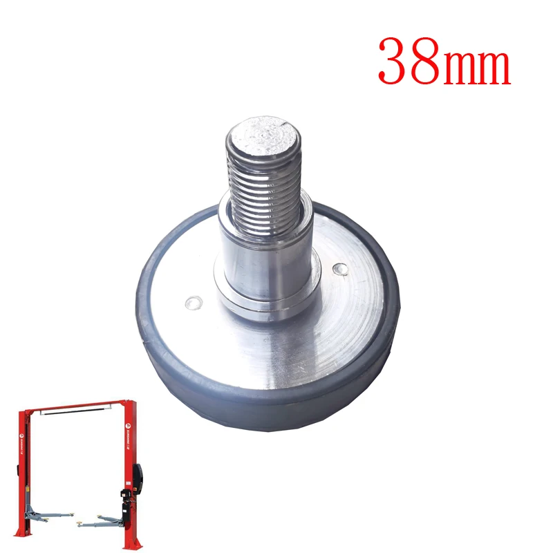35mm 38mm 40mm 42mm 45mm 50mm Ronde ijzeren bak rubberen armkussen voor auto-elevator rubberen armkussen voor liftaccessoires