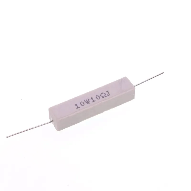 1 piece 20W 5% Cement Resistor Power Resistance 0.1R-10K 0.47 1 1.5 2.2 2.5 3 4.7 5.1 6 10 22 24 33 47 100 1.8K 2.2K 4.7K ohm