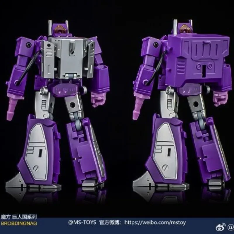 Zabawki transformacyjne MS-TOYS MS-B32A MSB32A Shockwave Mini G1 klasyczna figurka zabawkowy robot oryginalne pudełko