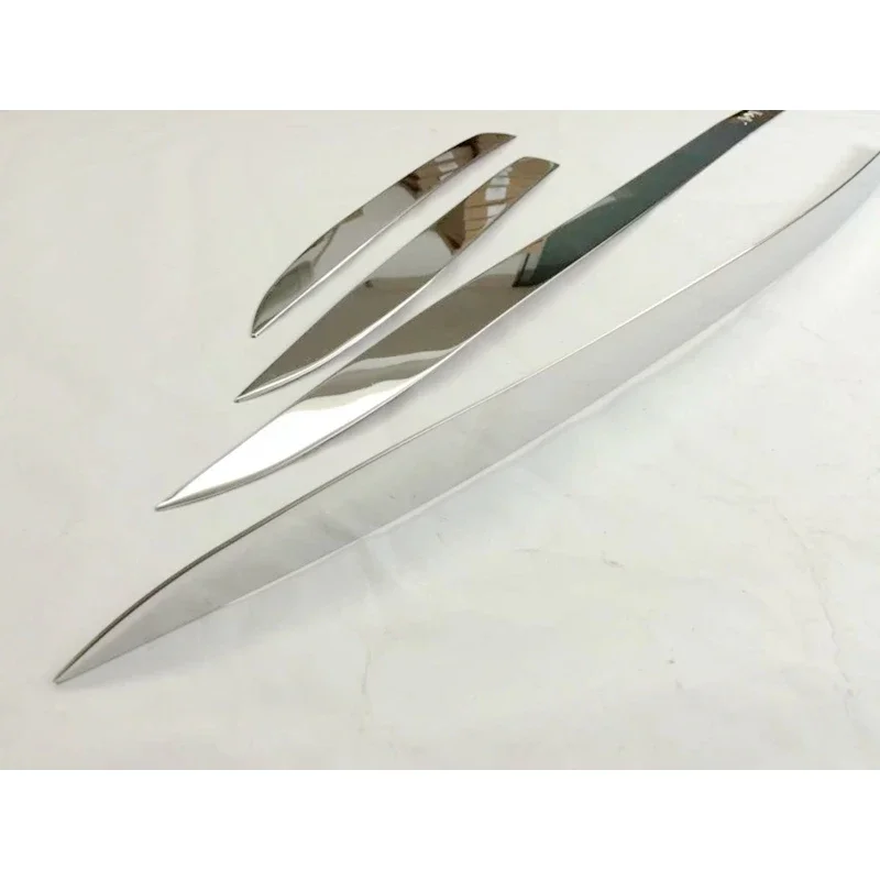 Accessories For Honda CRV CR-V 2012-2016 Stainless Steel Side Door Molding Body Strip Streamer Protection Lid Molding Cover Kit