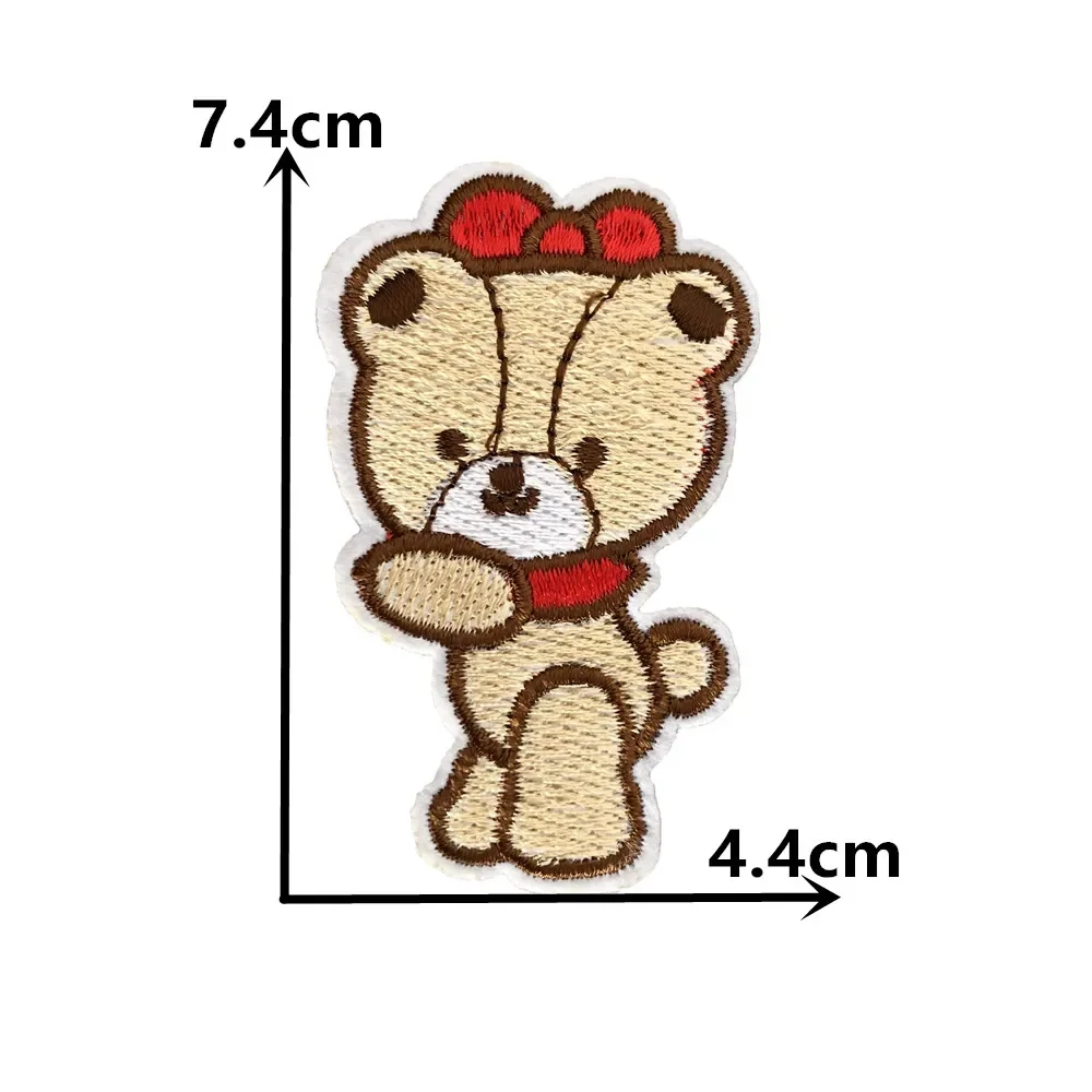 High quality iron patch Badge ironing Clothes Hot Stickers DIY Embroidery Children\'s Clothing Stripe Patch Sewing Accessories