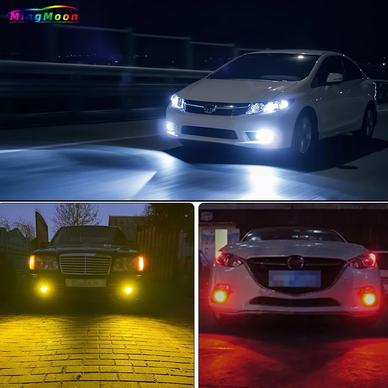 2pcs 81LED Accessories Front Fog Light Bulb Lamp For Fiat Tipo 2015 2016 2017