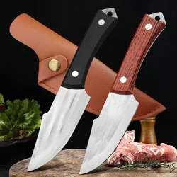 Boning Knife Cleaver Fish Meat Vegetable Kitchen Knives ABS Handle Stainless Steel Chef Butcher Knife Slicing Cooking Tools