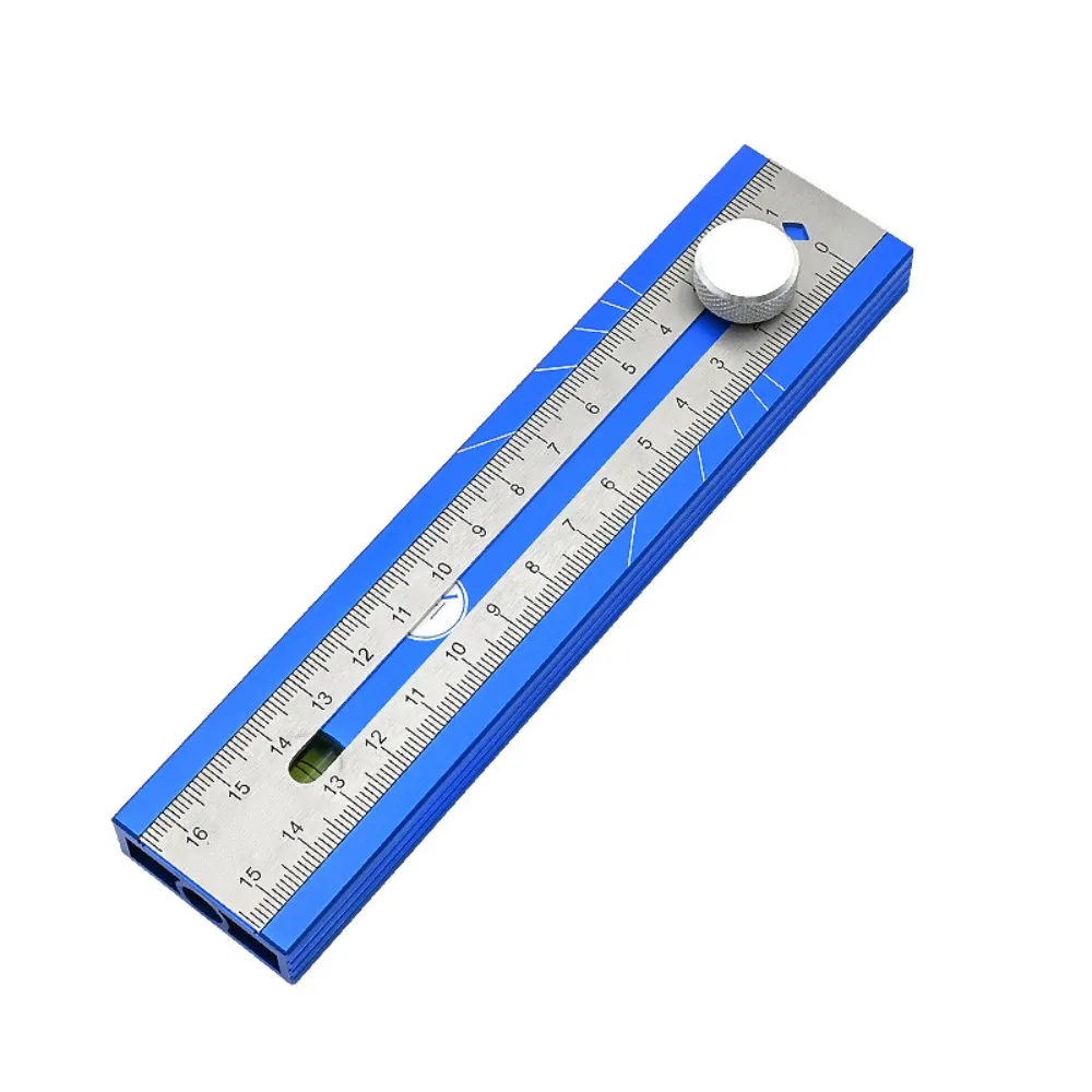 Adjustable Knob Scriber Marking Tools Bubble Level Multi-Function Precise Leveling Tools Multiple Scales High Precision