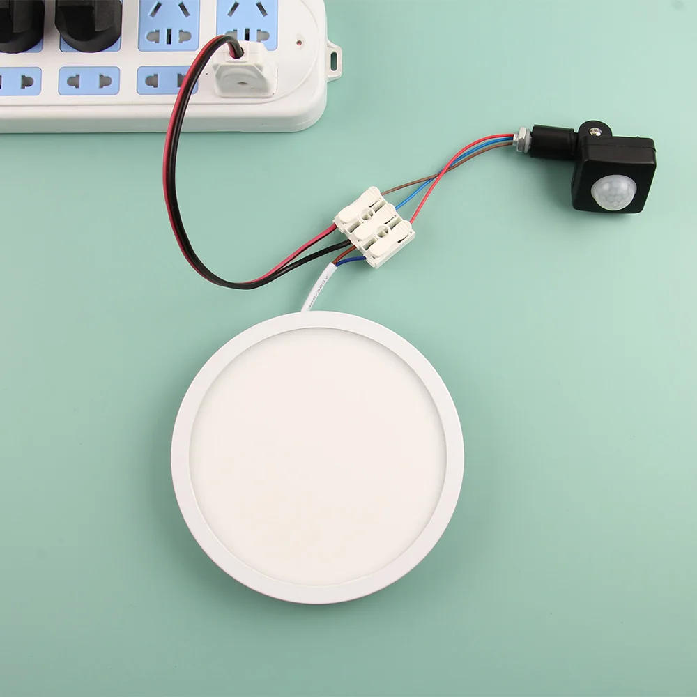 AC85-265V PIR Motion·Sensor Outdoor Switch Infrared Automatic Movement Detector Adjustable for Led Lighting and Flood Lamp