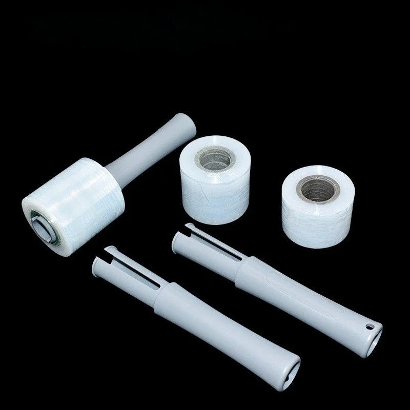 3 Rollen Griffverpackung Stretchfolie PE Transparent Lebensmittel Gemüse Konservierungsfolien Box Versiegelung Stretch Paket Membran