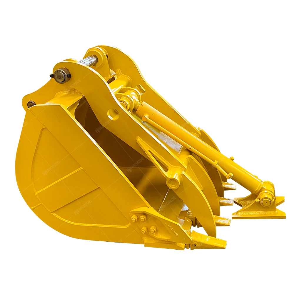 

Excavator Attachment Hydraulic Thumb Bucket And Excavator Grab Bucket Price For Sale