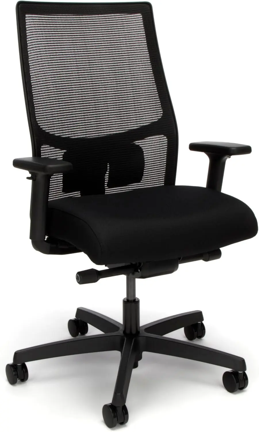 

Ignition 2.0 Ergonomic Office Chair, Adjustable Tilt, Swivel Wheels, Comfy for Long Hours, Home Office Desk Chairs, Black