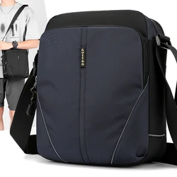 Bolsos de hombro para hombre, bandolera pequeña de diseñador, novedad