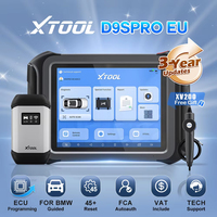 XTOOL D9SPro Professional Car Diagnostic Tools ECU Programming Coding Automotive Scanner with Topology Mapping Guided Function For BMW VAG 45+ Resets FCA Autoauth CAN FD DoIP 3 Years Free Update OBD2 Bidirectional Control Scanner