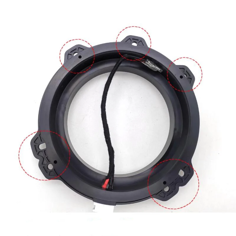 Speaker Adapter Spacer Horn Pad Mounts With Cable Plug For Elantra Sonata Tucson Santa Fe Custo Palisade i30 ix35 K3 K5 Sportage