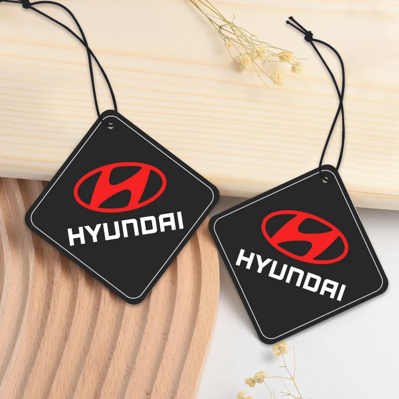 

2/4/10Pcs Car Air Freshener Perfume Decoration Pendant Refreshe For Hyundai Palisade Bayon Tucson Inster NEXO Creta i30 i20 i10