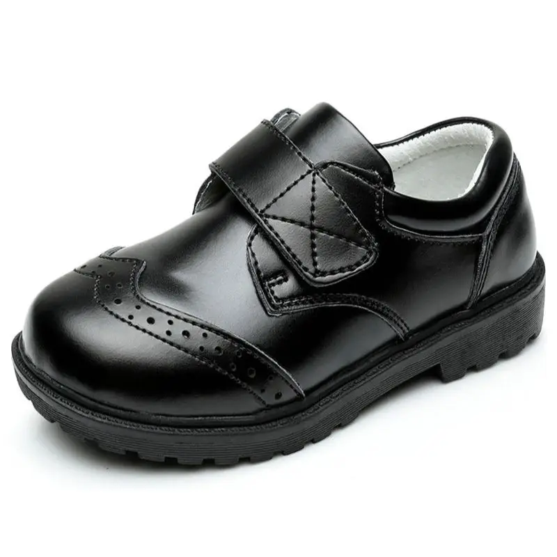 Children Leather shoes Cow Leather school students footwear