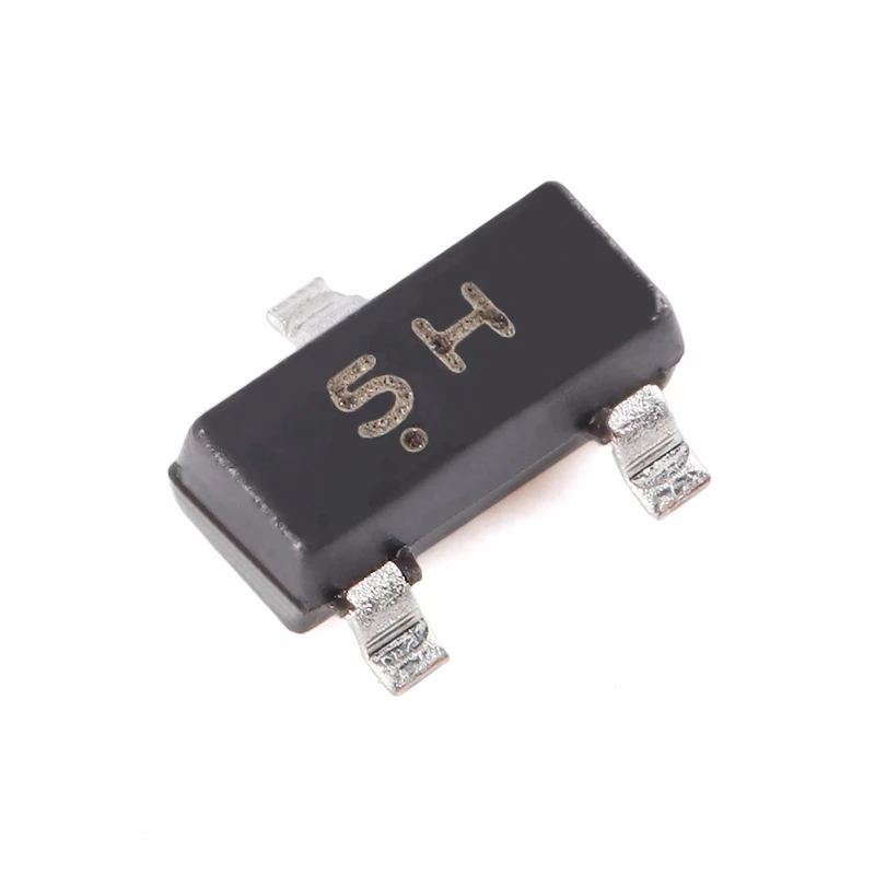 

100 шт. MMBD4148A 5H SOT-23 100 В 200 мА 4ns переключающий диод