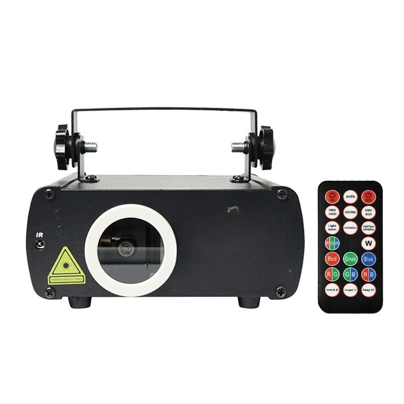 full-color 3D animation laser projection light, bar KTV beam of light effect dancing stage RGB laser show