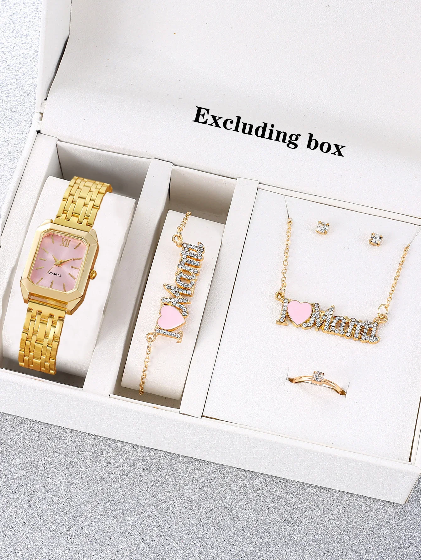 2026Light luxury steel strip women's watch pointer female student fashionable simple square quartz watch