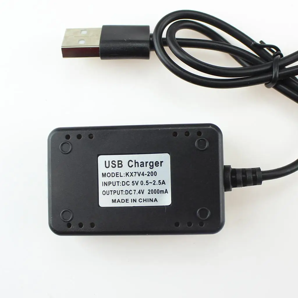 

Quick USB Charger Battery for WLTOYS A959 A979 XK K130 RC Car & Airplane