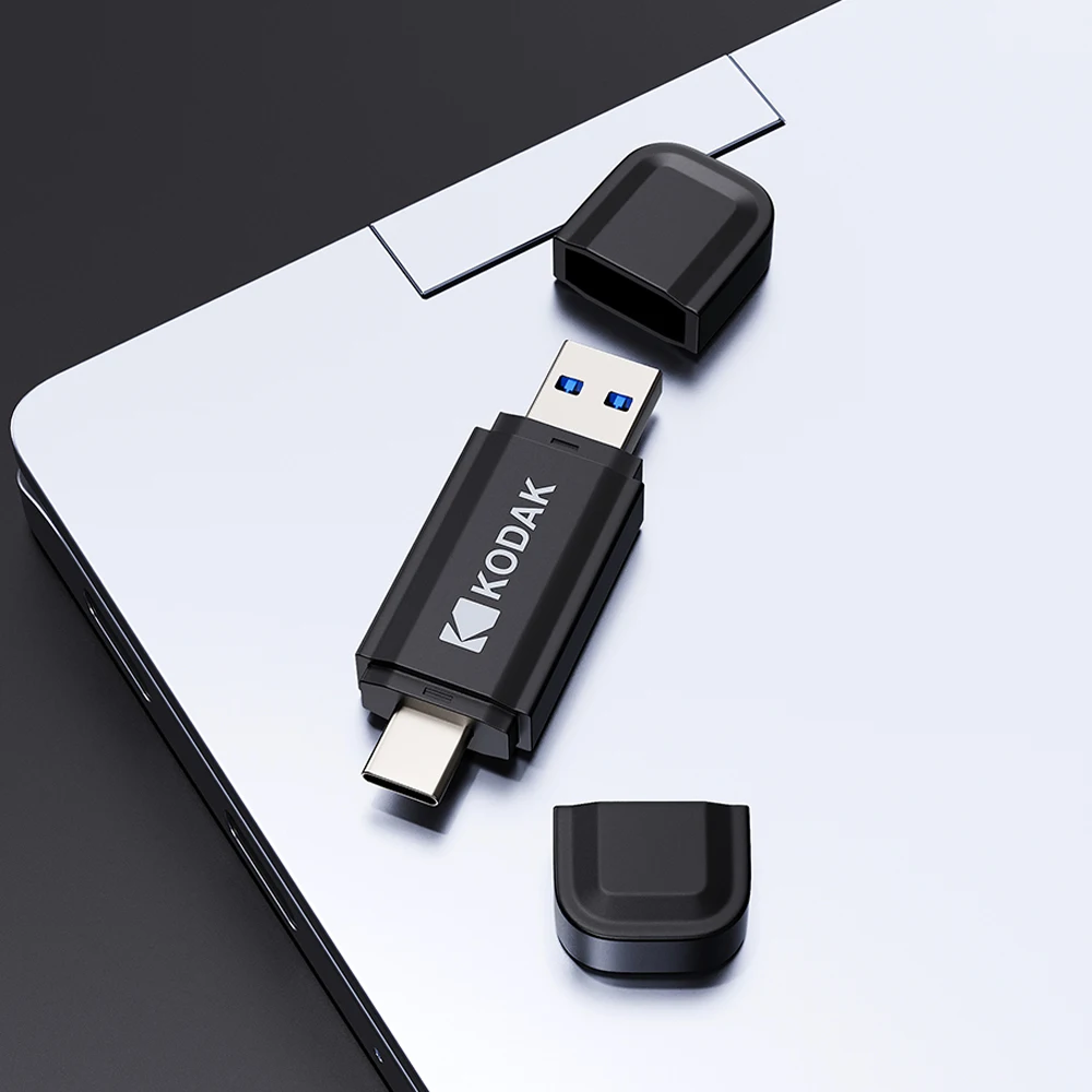 

USB-флешка KODAK, 32 ГБ, тип C, 64 ГБ, USB3.2, флэш-накопитель, 128 ГБ, высокоскоростной, 256 ГБ, двойная память для смартфона, ноутбука