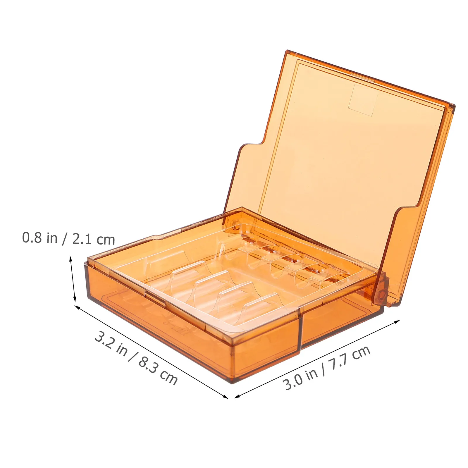 2Pcs Hospital Injection Organizer Box Plastic Durable Large Capacity Light-Proof Syringe Needle Storage for Clinics