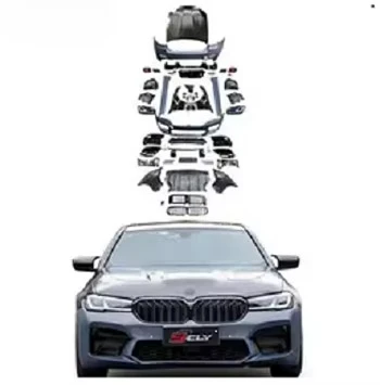 

Автомобильный бампер для 5-й серии F10, обновление 2021 G30 M5, комплект кузова, фара, задний фонарь F10, старое обновление, новый комплект кузова, популярный