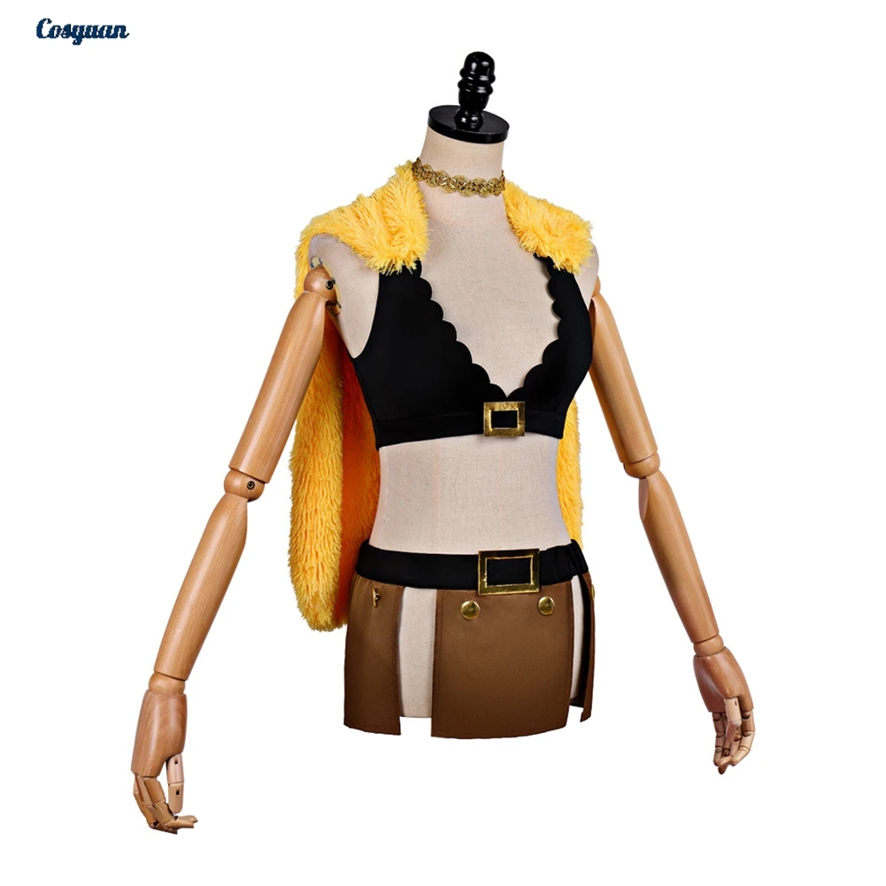 

Anime Pirate Cosplay Nami Elbaf Clothes Top Skirt Women Party Disguise Roleplay Female Halloween Costume Carnival Outfits Suits