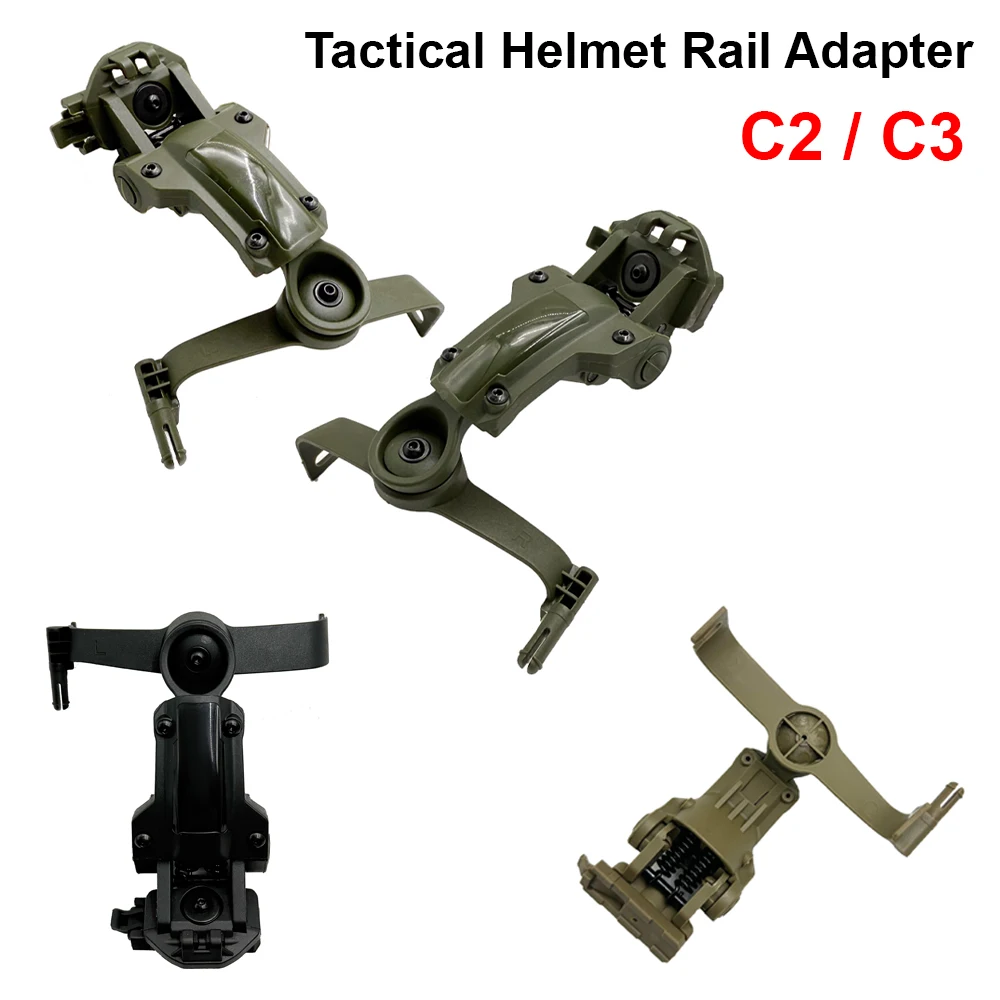 خوذة تكتيكية جديدة OPS CORE ARC/Wendy M-LOK محول السكك الحديدية خوذة جبل مناسبة لسماعة الرماية التكتيكية COMTAC III