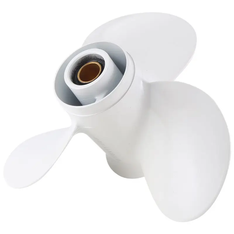 

AC54-Marine Engine Outboard Propeller 664-45947-01-El 9 7/8 X 11 1/4 For Yamaha 20-30Hp Aluminum Alloy 3 Blade Black 10 Spline T
