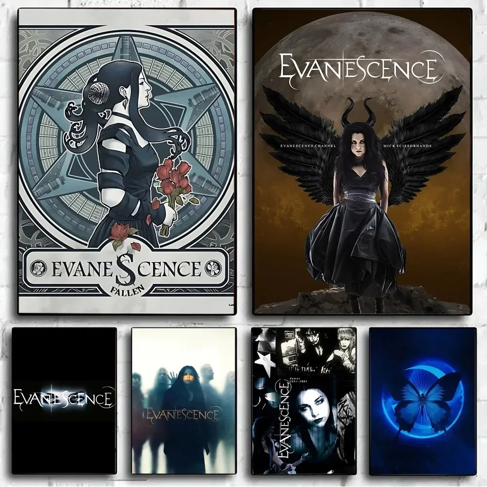 ملصق Evanescent Amy Lee بدون مؤطر ملصق Kraft Club Bar Paper Vintage ملصق جدار الفن اللوحة ملصقات دراسة غرفة النوم #1