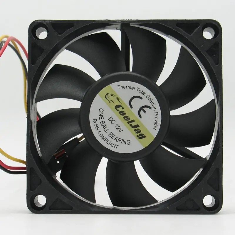 70mm cooling fan 7cm New Original For EVERFLOW 70x70x15MM DC12V 0.30A R127015DU Ball bearing Thermal Total Solution provider