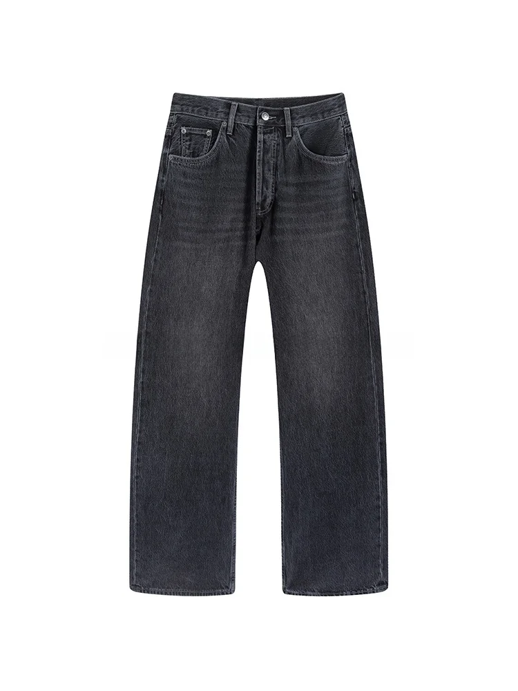 

Джинсы DEEDS AC Sle CleanFit Bla Waed Loose: винтажные повседневные прямые джинсы для молодежи, модные, износостойкие, на все сезоны