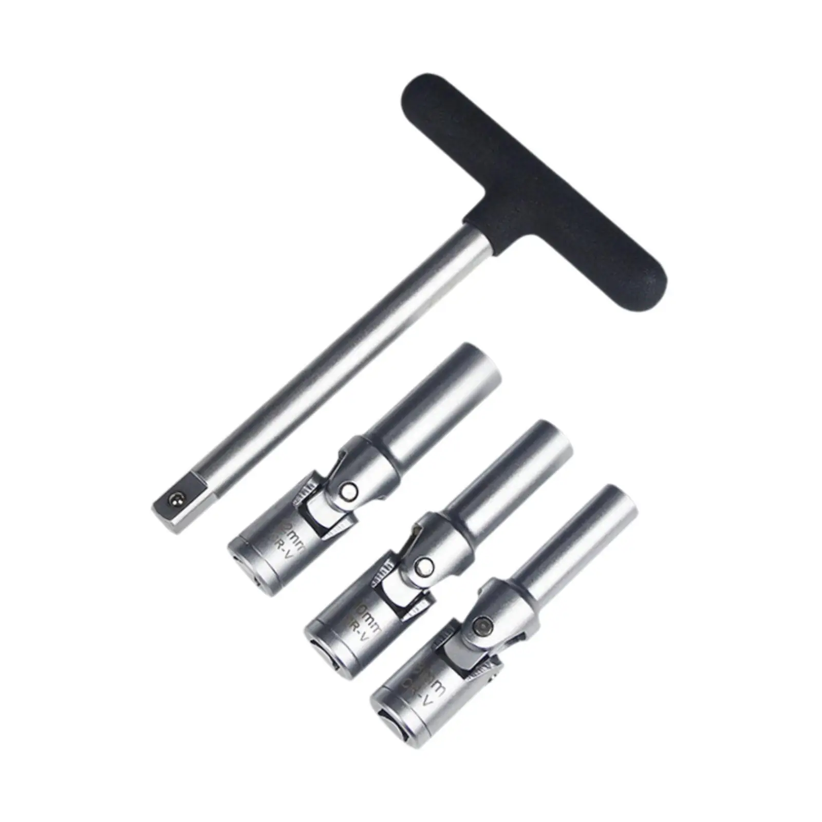 Glow Plug Remover Metal Socket Kit Versatile Removal Tool Set for Automotive Car Repair Garage Maintenance