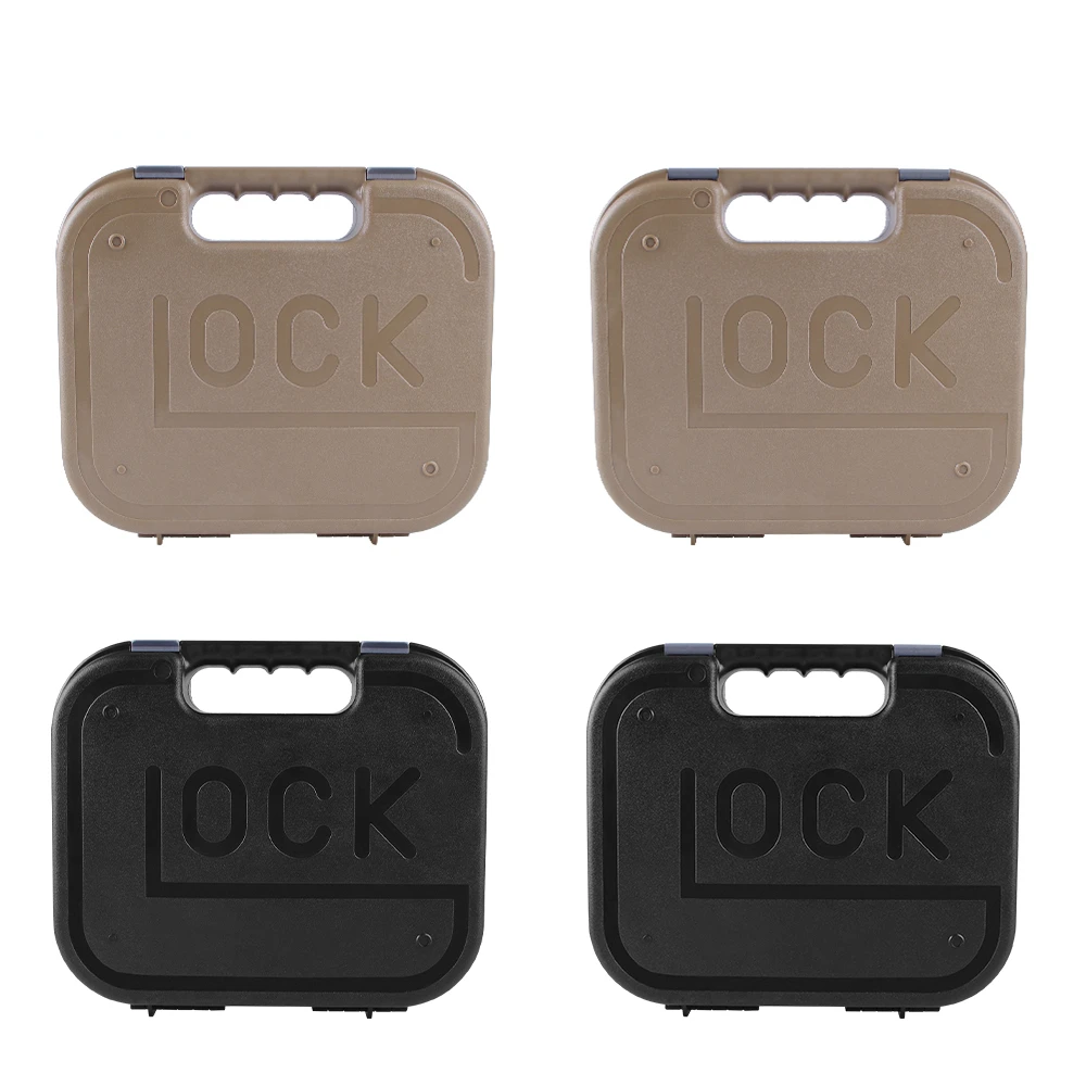 

High Quality For GLOCK ABS Pistol Case Gun Protector Padded Foam Lining For Glock Box