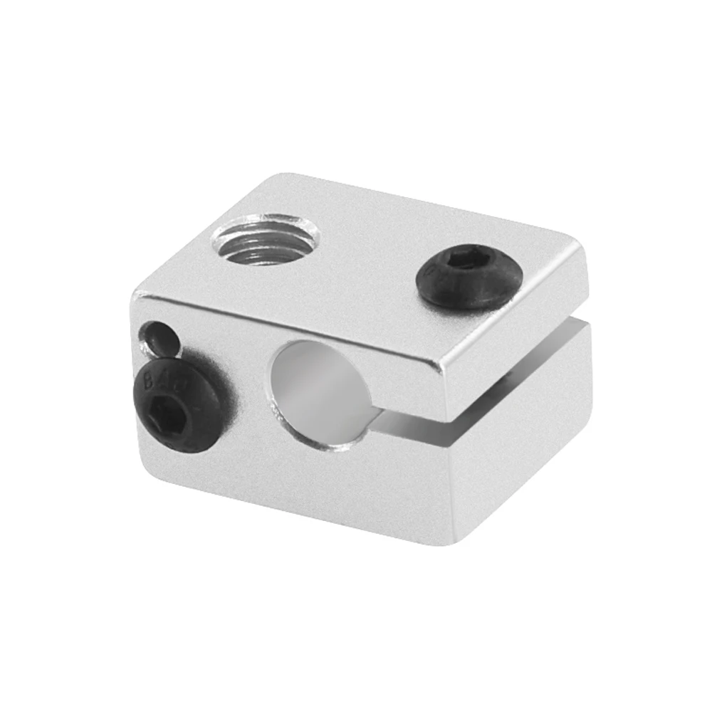 Aluminium V6 Heat Block For V5 V6 J-head Extruder HotEnd 3D Printers Parts Heater Hot End Heating Accessories 20*16*12 mm