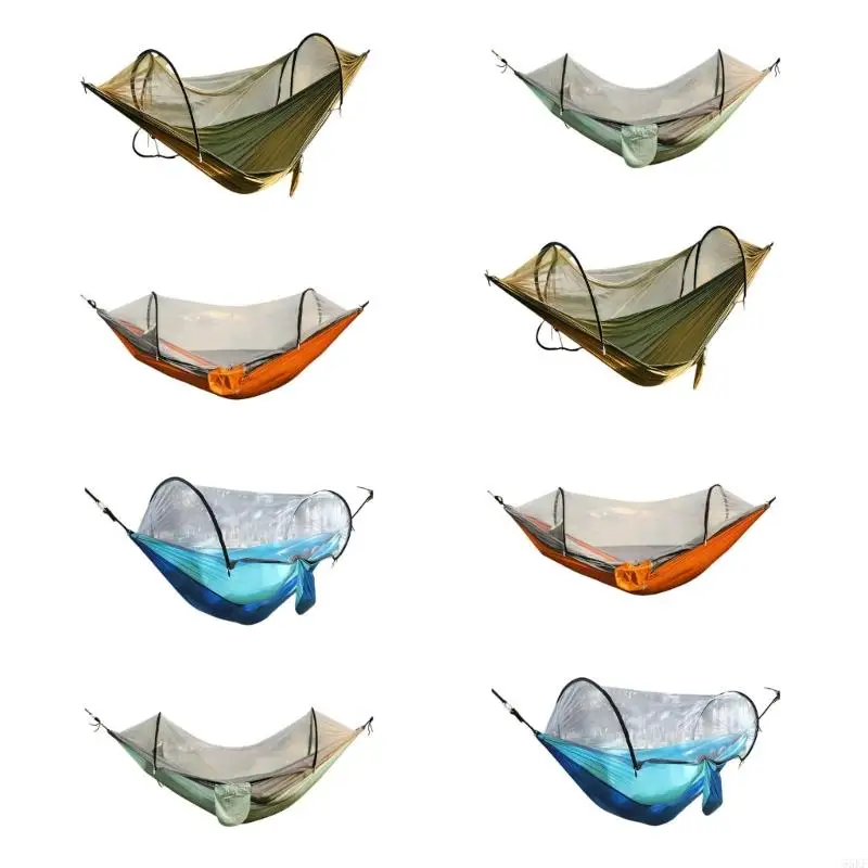 Outdoor Camping Hammock with Insect Screen for Outdoor Pause Use 55KF