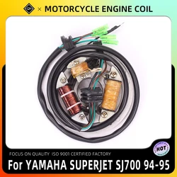LQYL Stator Coil For Yamaha SUPERJET 700 650 FX1 SJ700 1994-1995 Generator Magneto 6R8-85560-10-00 62T-85560-00 6R7-85560-10