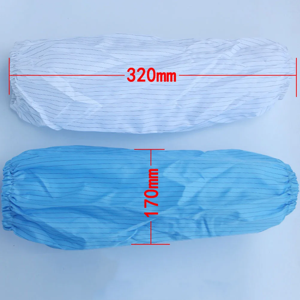 3 قطع من الأكمام الطويلة للاستعمال مرة واحدة مقاومة للماء ومضادة للكهرباء الساكنة لتنظيف معالجة الطعام الواقية #5