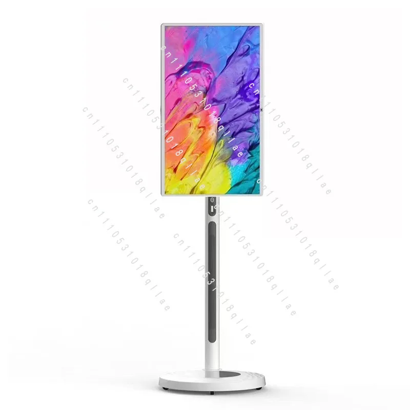 WiFi Android 12.0 Tablet 8GB + 128GB High Definition Rotatable Touch Screen Portable Smart TV Home 27/32 Inch
